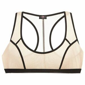COSABELLA 'Metropolis Racerback' Almond/Black M